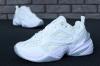 Жіночі кросівки Nike M2K Tekno White/Grey. ТОП Репліка ААА класу.