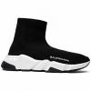 Взуття Balenciaga Speed Trainer SNEAKERS black white 37