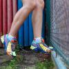  Взуття Asics Asics Gel Noosa Tri 9 Flash Yellow/Neon Purple/Navy 42 Кроссовки, кеды женские в Украине