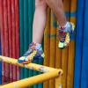  Взуття Asics Asics Gel Noosa Tri 9 Flash Yellow/Neon Purple/Navy 42 Кроссовки, кеды женские в Украине