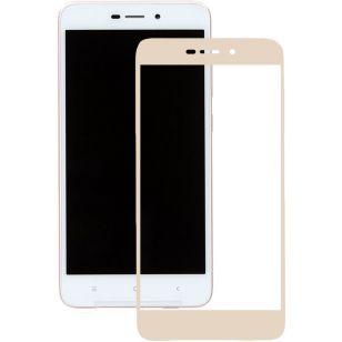 Защитное стекло 3D Xiaomi Redmi 4A Gold (Код товара:3152)