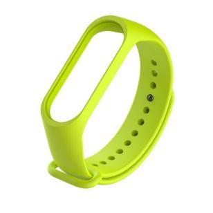 Ремешок для Фитнес-трекера Xiaomi Mi Band 3 Lime green (Код товара:4355)