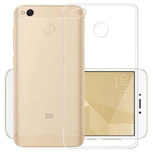 Силиконовый чехол Xiaomi Redmi 4X прозрачный (Код товара:2780)