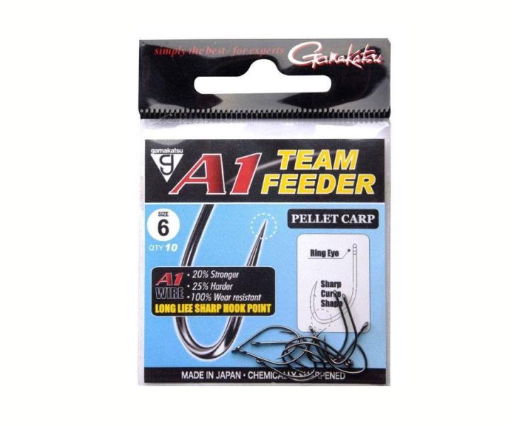 Фото  Крючок Gamakatsu A1 Team Feeder Pellet Carp №8