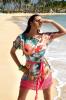 Цветочное пляжное платье с поясом Vacanze Italiane VF 6015 42(S) Цветной Vacanze Italiane VF 6015