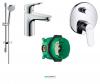 Набор скрытого монтажа для ванны Hansgrohe Focus хром 31607000+27772000+31945000+01800180