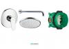 Набор скрытого монтажа для душа Hansgrohe Focus 31965000+26723000+27413000+01800180