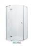 Душевая кабина Roca Metropolis Rondo 90х90 профиль алюминий хром прозрачное стекло AMP3609012M