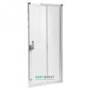 Душевая дверь в нишу Kolo GEO 6 стеклянная раздвижная 120х190 GDRS12222003