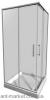 Душевая кабина Jika Lyra Plus White 90х90х190 H2513820006651