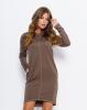 Платья ISSA PLUS 11031  XL темно-коричневый