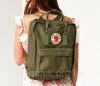 Молодежный рюкзак, сумка Fjallraven Kanken Classic, канкен класик. Хаки, haki / 7105