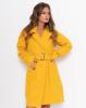  Пальто ISSA PLUS 11091  S желтый Пальто женское в Украине