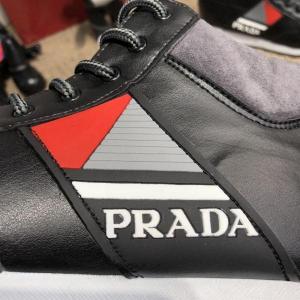 Фото Обувь Prada Mechano Mid Sneakers Black