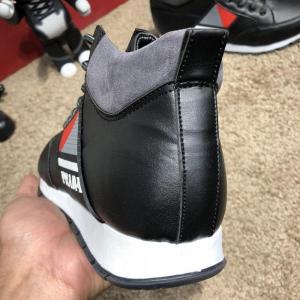 Фото Обувь Prada Mechano Mid Sneakers Black