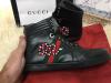  Gucci High Top Snake Embroidered Sneaker Black Кроссовки, кеды мужские в Украине