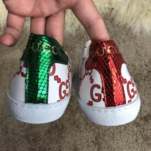 Фото Обувь Gucci Ace Sneaker with GG Print White
