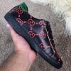  Gucci Ace Sneaker with GG Print Black Кроссовки, кеды мужские в Украине