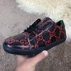  Gucci Ace Sneaker with GG Print Black Кроссовки, кеды мужские в Украине