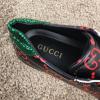  Gucci Ace Sneaker with GG Print Black Кроссовки, кеды мужские в Украине