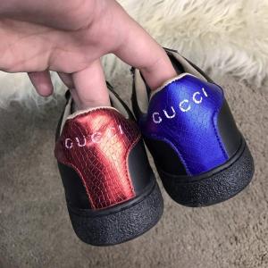 Фото Обувь Gucci Ace Embroidered Sneaker Black