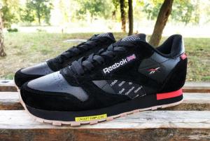 Фото Обувь Кроссовки Reebok classic black/red