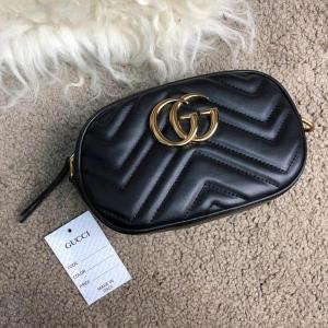 Фото Сумки Gucci GG Marmont Matelassé Belt Bag Black