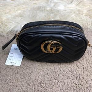 Фото Сумки Gucci GG Marmont Matelassé Belt Bag Black