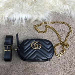 Фото Сумки Gucci GG Marmont Matelassé Belt Bag Black