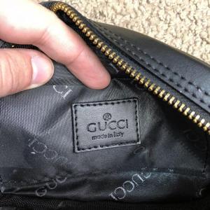 Фото Сумки Gucci GG Marmont Matelassé Belt Bag Black