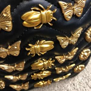 Фото Сумки Gucci Backpack GG Marmont Animal Studs Black