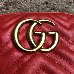 Фото Сумки Gucci Belt Bag GG Marmont Red
