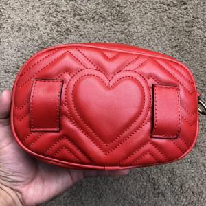 Фото Сумки Gucci Belt Bag GG Marmont Red