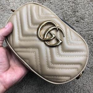Фото Сумки Gucci Belt Bag GG Marmont Beige