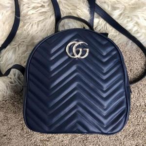 Фото Сумки Gucci GG Marmont Quilted Backpack Blue