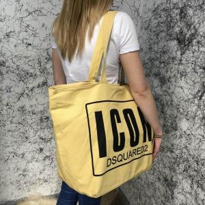 Фото Сумки Beach Bag Dsquared2 Icon Cotton Yellow/Black
