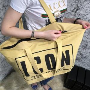 Фото Сумки Beach Bag Dsquared2 Icon Cotton Yellow/Black