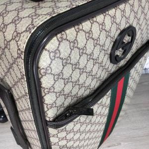 Фото Сумки Gucci Rolling Luggage Signature 55 with Web Beige