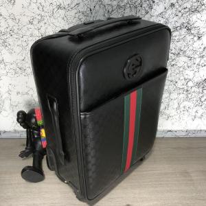 Фото Сумки Gucci Rolling Luggage Signature 55 with Web Black