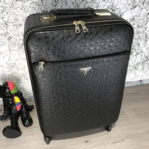 Фото Сумки Prada Rolling Luggage Ostrich 55 Black