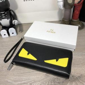 Фото Сумки Органайзер Fendi Zippy Monster Eyes Black