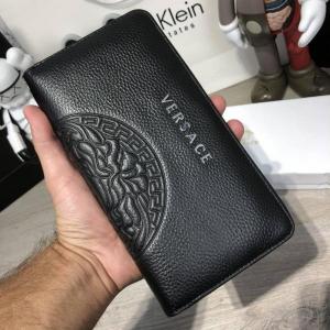 Фото Сумки Versace Zippy Organiser Medusa Inscription Black