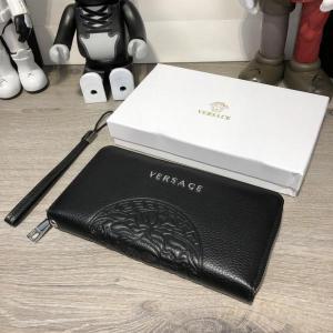 Фото Сумки Versace Zippy Organiser Medusa Inscription Black