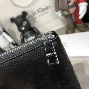 Фото Сумки Versace Zippy Organiser Medusa Inscription Black