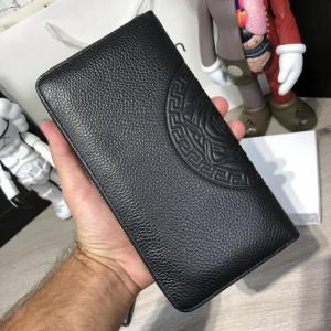 Фото Сумки Versace Zippy Organiser Medusa Inscription Black