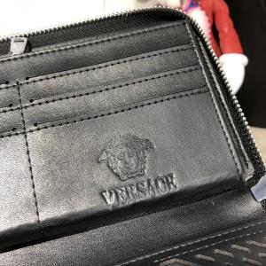 Фото Сумки Versace Zippy Organiser Medusa Inscription Black