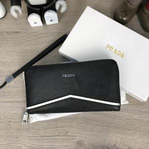 Фото Сумки Prada Zippy Organiser Delta White Black