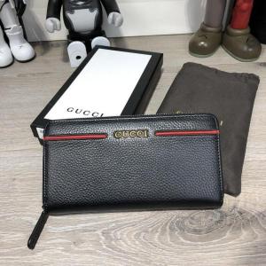 Фото Сумки Gucci Zip Around Ouroboros with Red Stripe Black