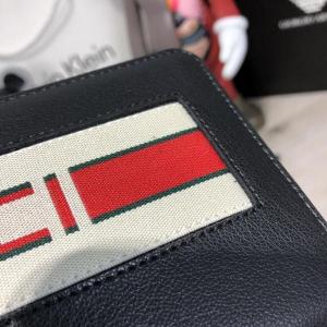 Фото Сумки Gucci Zip Around Gucci Stripe Black