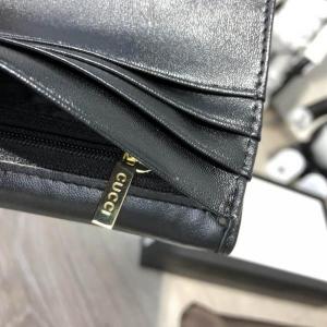 Фото Сумки Gucci Long Wallet G Buckle with Web Black